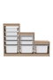 Hanah Home Armario Multiusos Blanco Sonomo